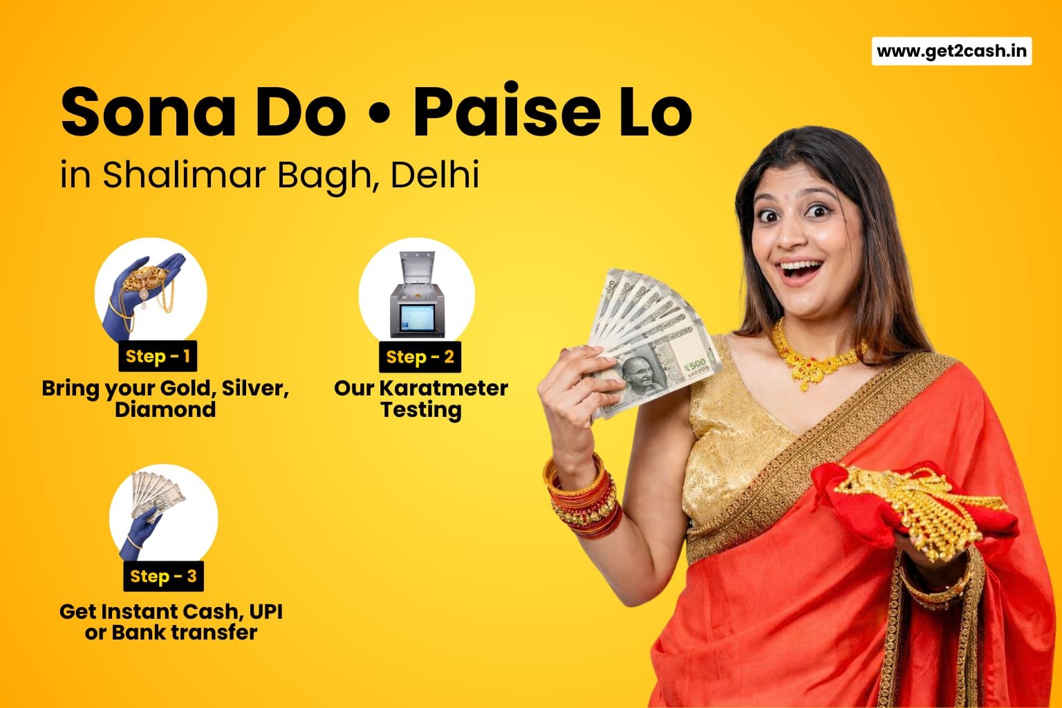 Get2Cash Shalimar Bagh